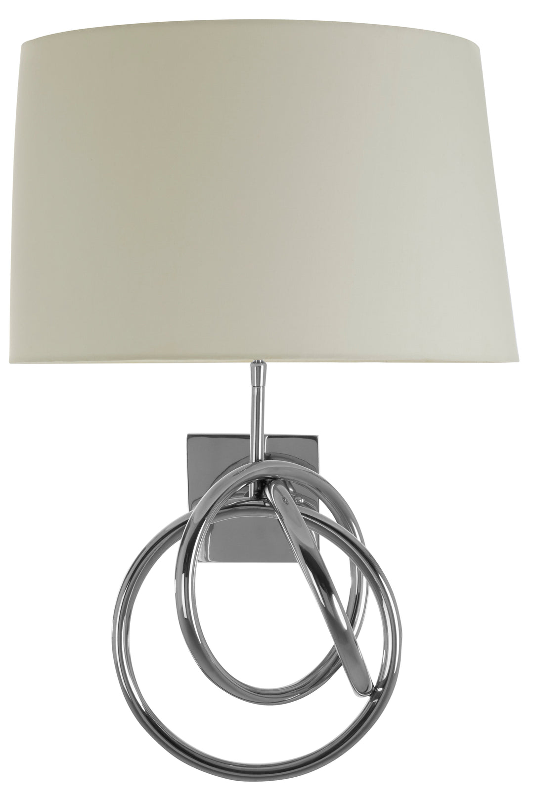 Skye Wall Light with Interlinked Circles Base
