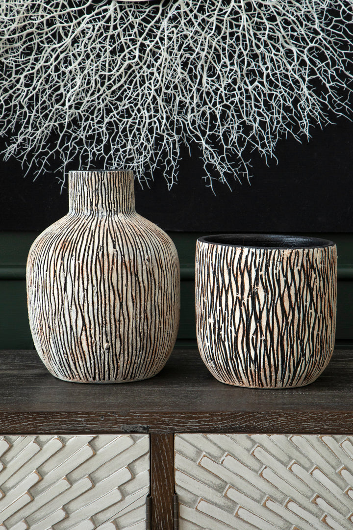 Modello Abstract Wall Art with Mirrored Panels