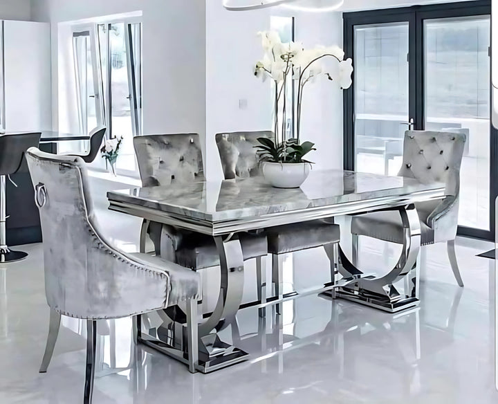 Arriana Dining Table – Luxury Modern Statement Piece