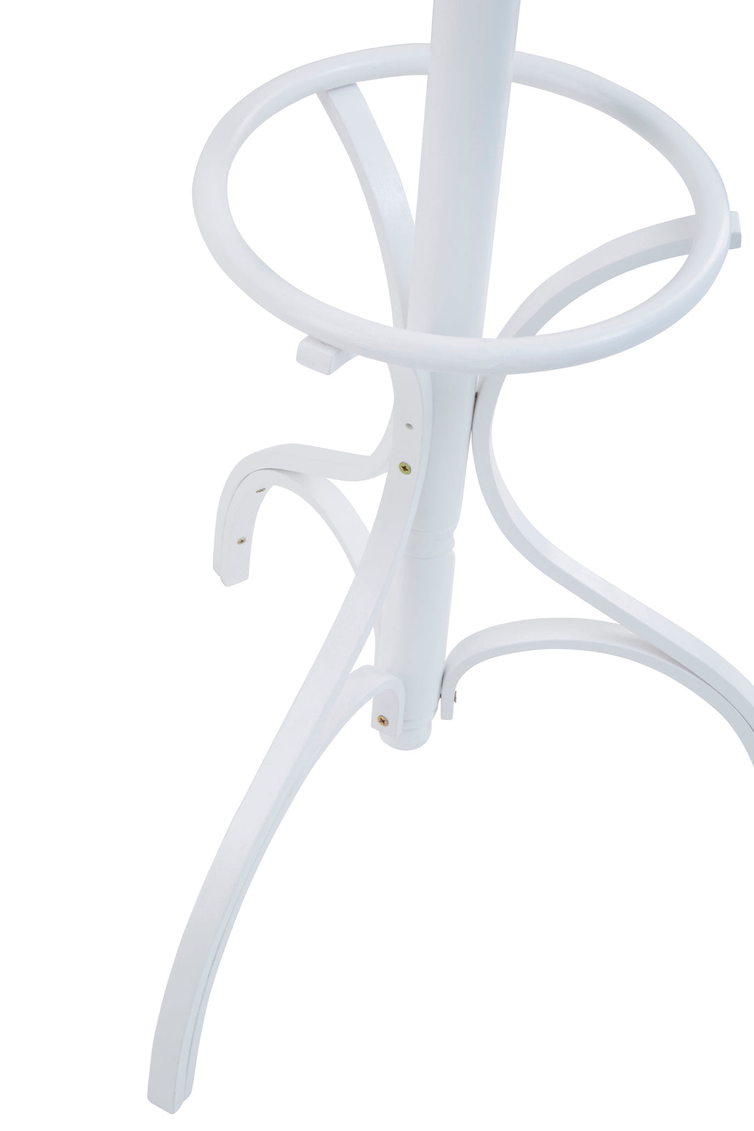 Kennedy Tall White Freestanding Coat Rack