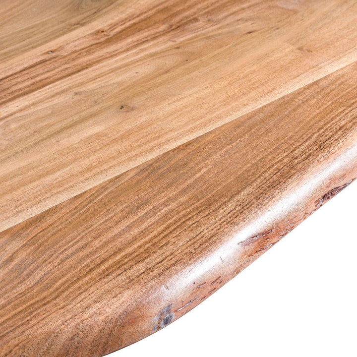 Live Edge Large Dining Table – Bold Natural Beauty with Contemporary Strength