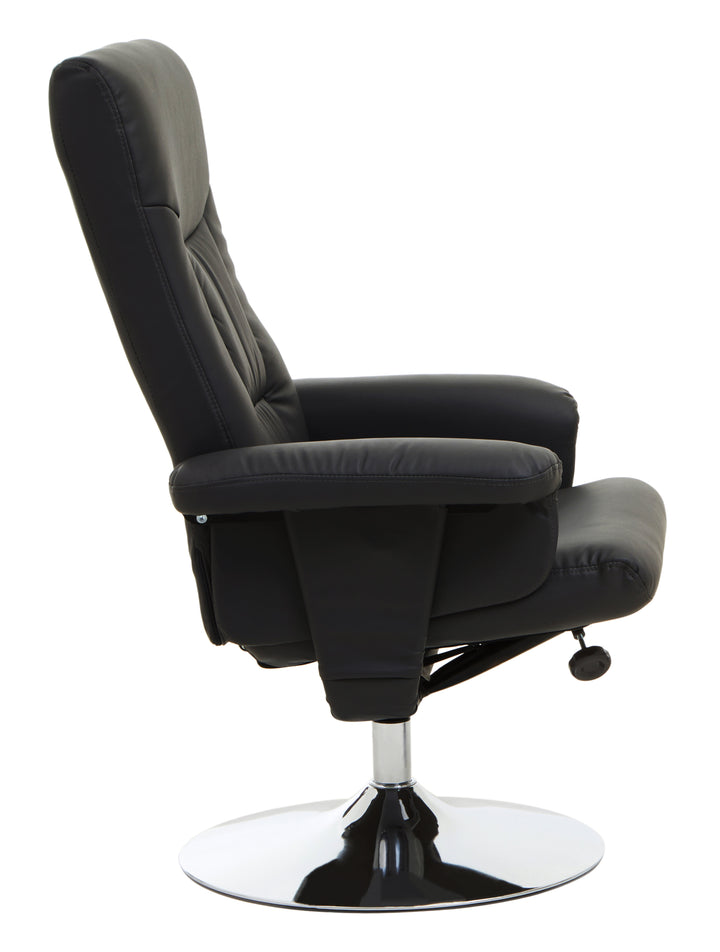 Black Leather Recliner