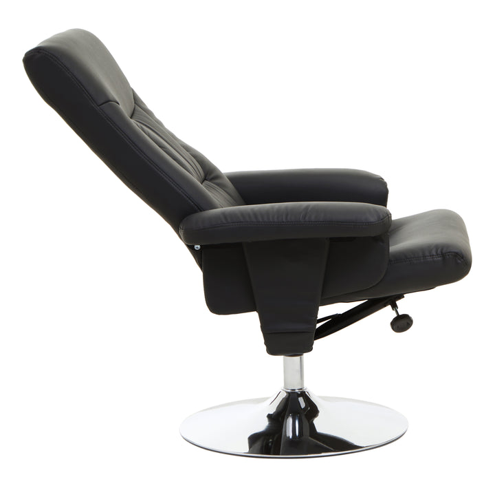Black Leather Recliner