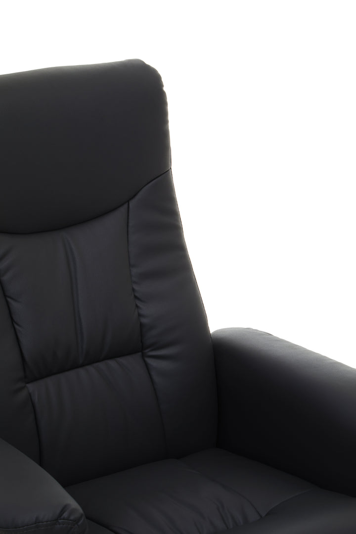 Black Leather Recliner