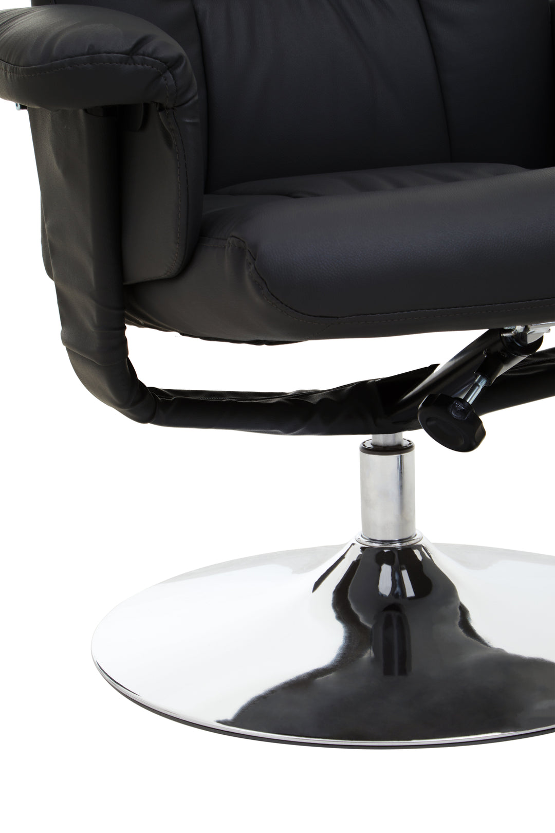 Black Leather Recliner