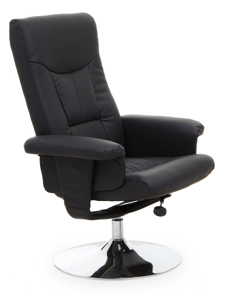 Black Leather Recliner