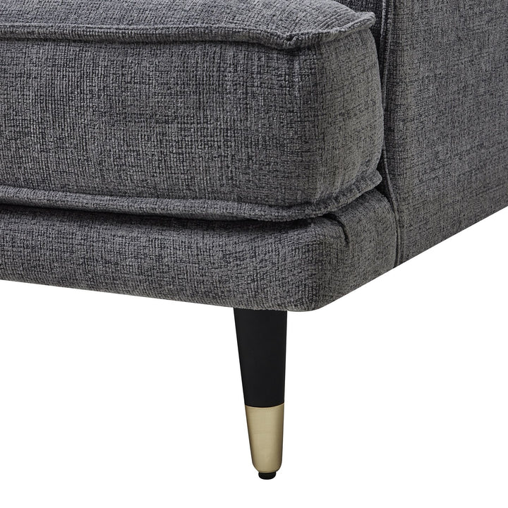 Richmond Grey Large Armchair – Spacious Comfort in Contemporary Style