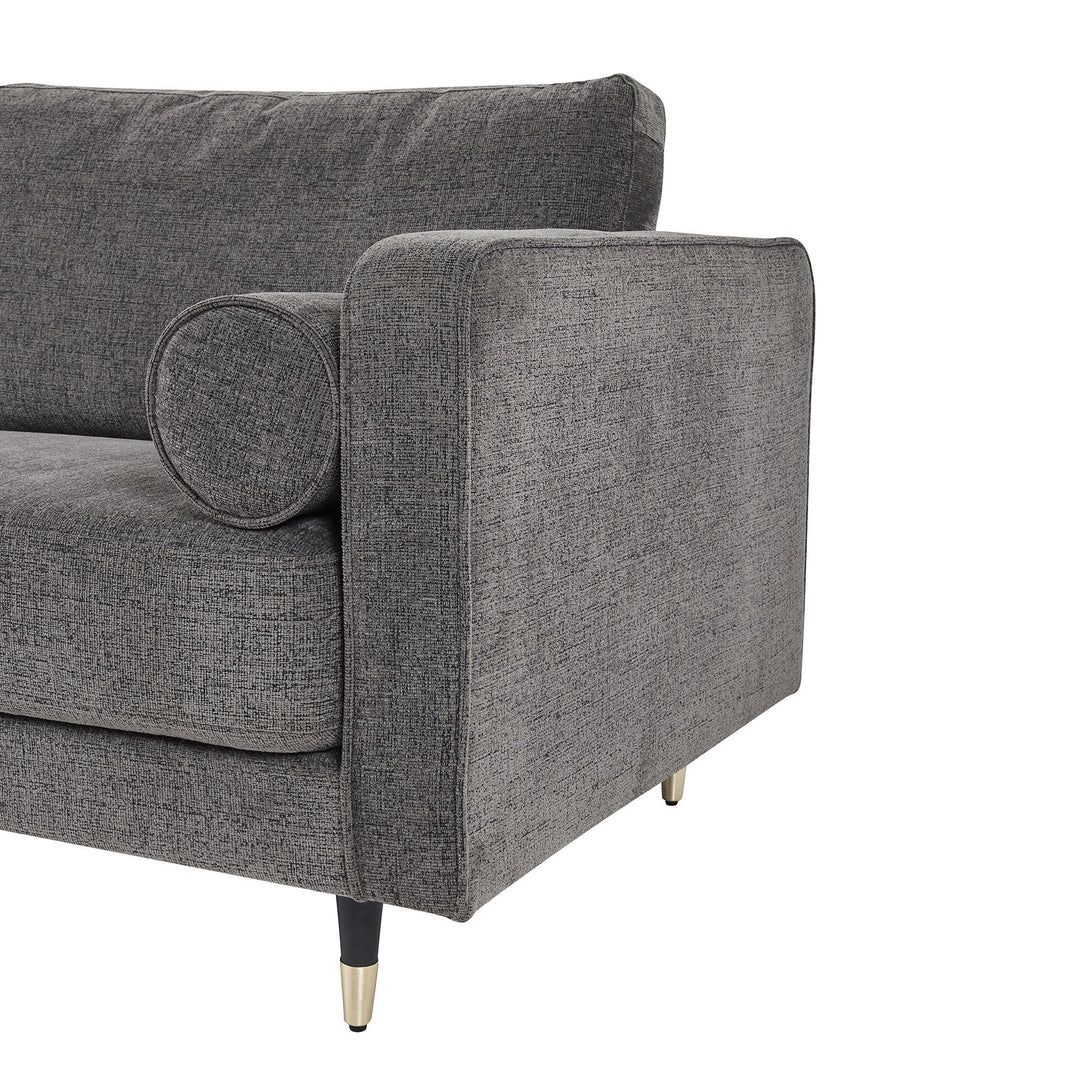 Hampton Grey Large Armchair – Classic Design with Generous Comfort