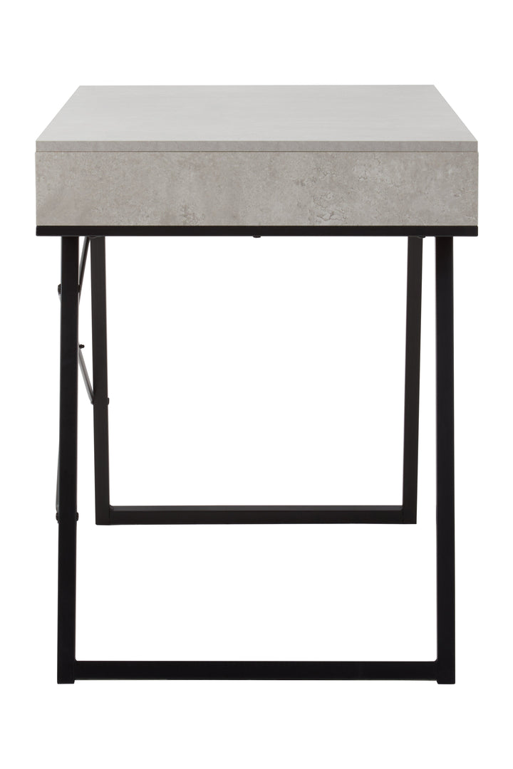 Bradbury Desk in Concrete Veneer Finish