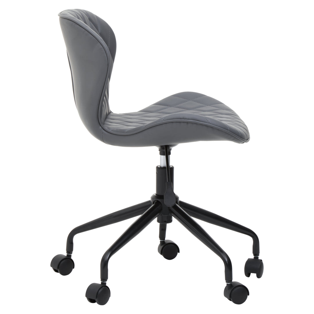 Brent Grey & Black Office Chair