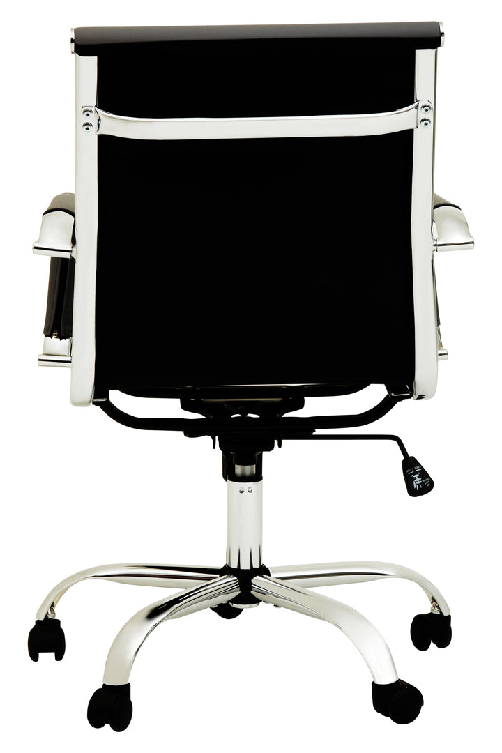 Brent Black Low Back Mesh Office Chair