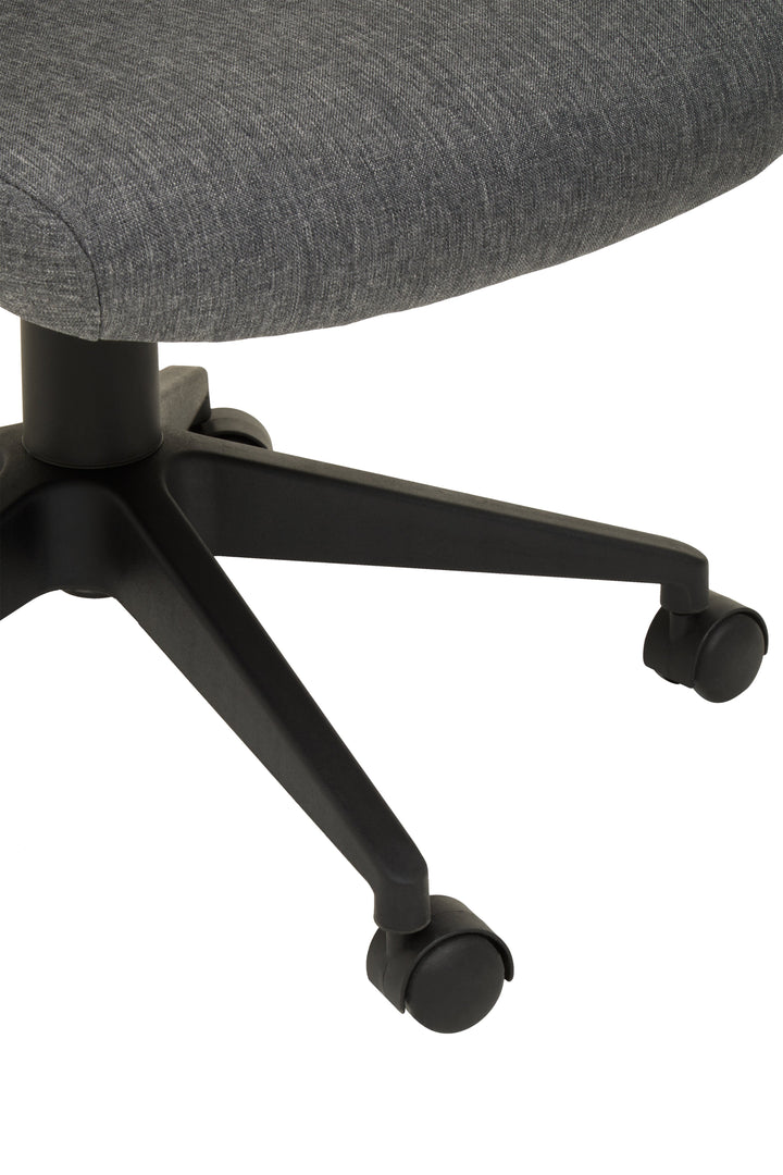 Brent Black Mesh & Grey Fabric Office Chair