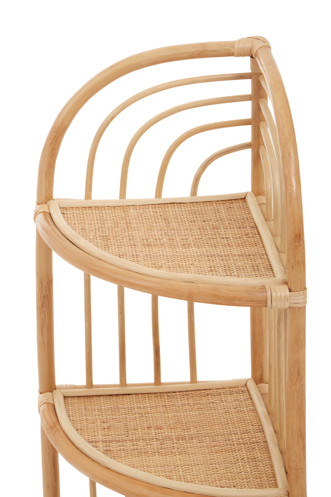 Mataram Wooden Shelf Unit with Open Design