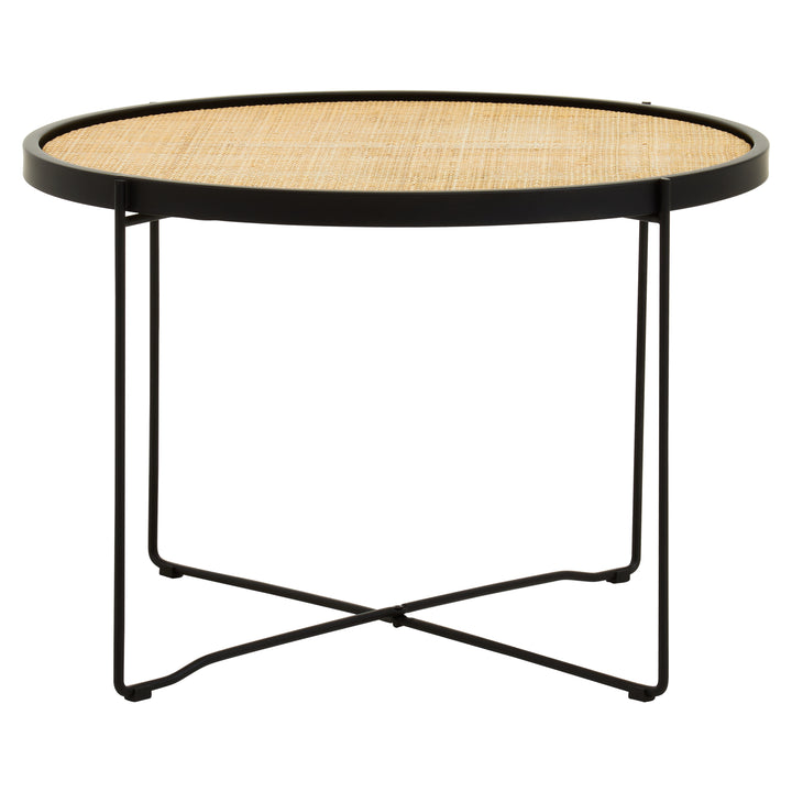 Depok Coffee Table with Cross-Leg Base Design