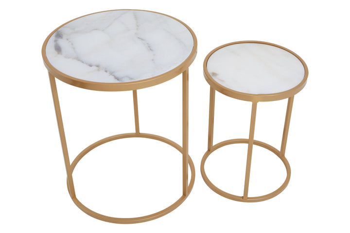 Colva Set of 2 Nesting Tables