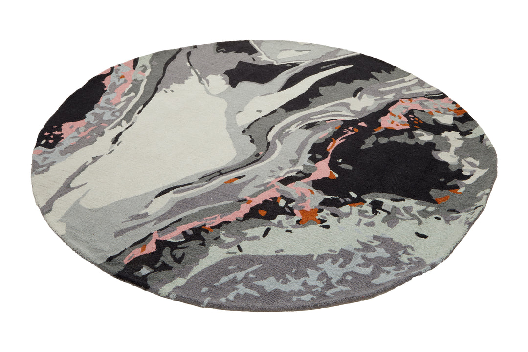 Bosie Moyo Round Rug