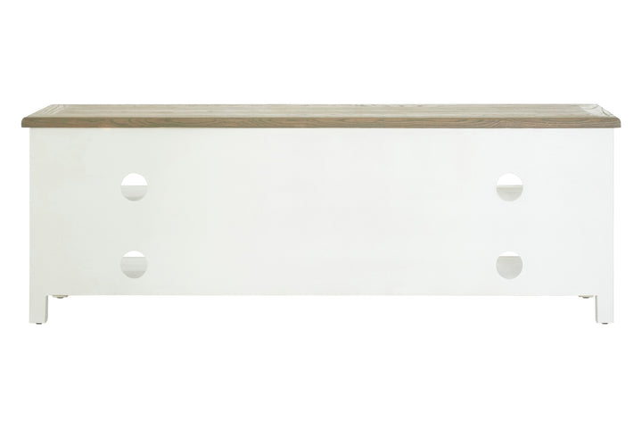 Hampstead Media Unit in Wood and Metal Finish