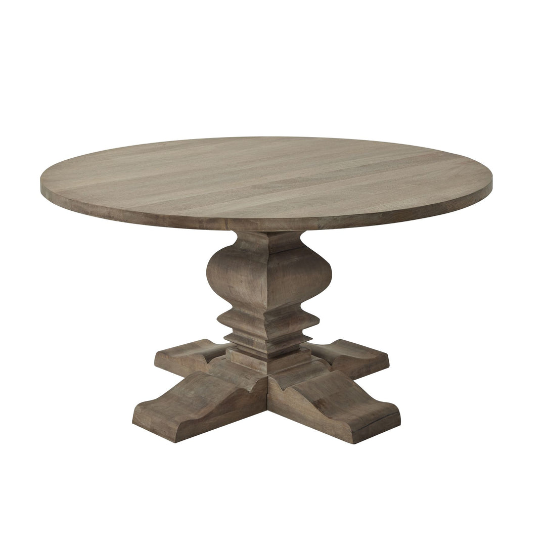 Copgrove Collection Round Pedestal Dining Table – Classic Elegance with Timeless Design