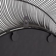 Chico Large Black Wire Frame Mirror