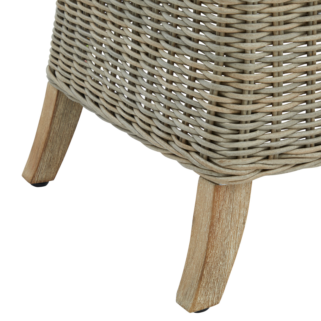 Capri Collection Outdoor Dining Chair – Contemporary Comfort for Stylish Outdoor Living