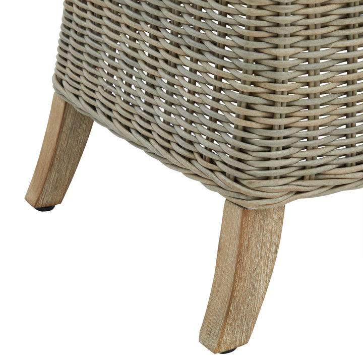 Capri Collection Outdoor Dining Chair – Contemporary Comfort for Stylish Outdoor Living