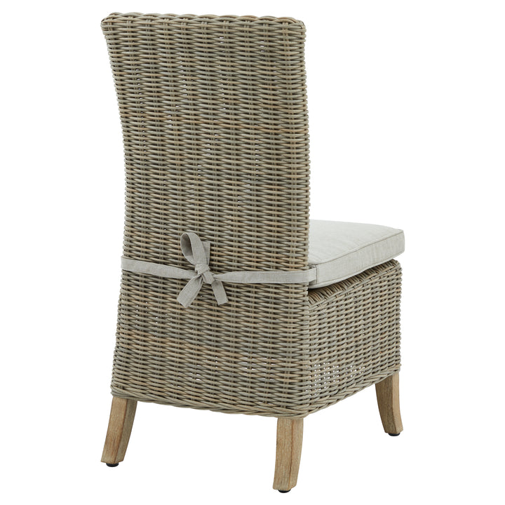 Capri Collection Outdoor Dining Chair – Contemporary Comfort for Stylish Outdoor Living