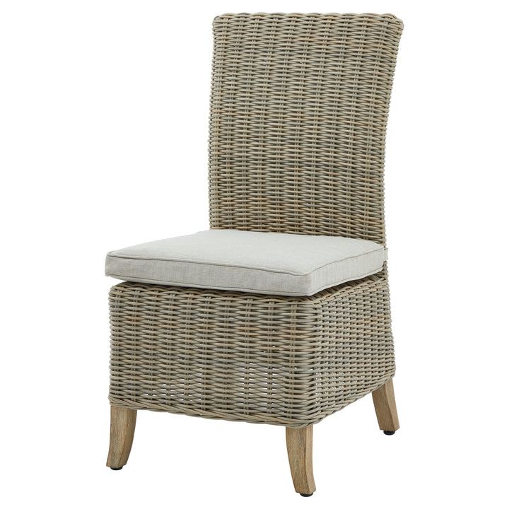 Capri Collection Outdoor Dining Chair – Contemporary Comfort for Stylish Outdoor Living