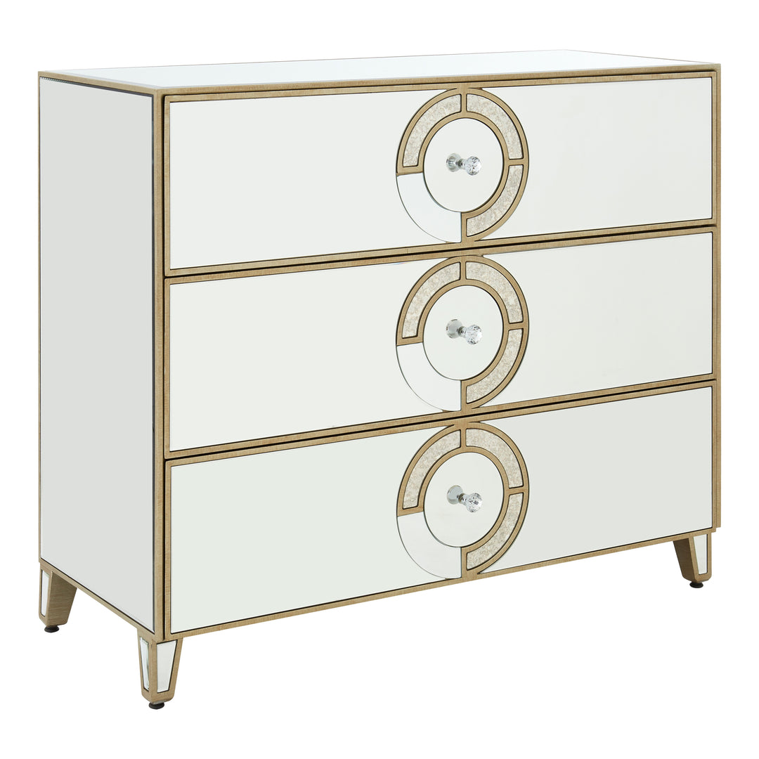 Knightsbridge Storage Unit with 3 Drawers