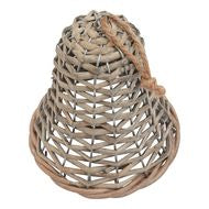 The Noel Collection Medium Wicker Bell