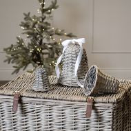 The Noel Collection Medium Wicker Bell