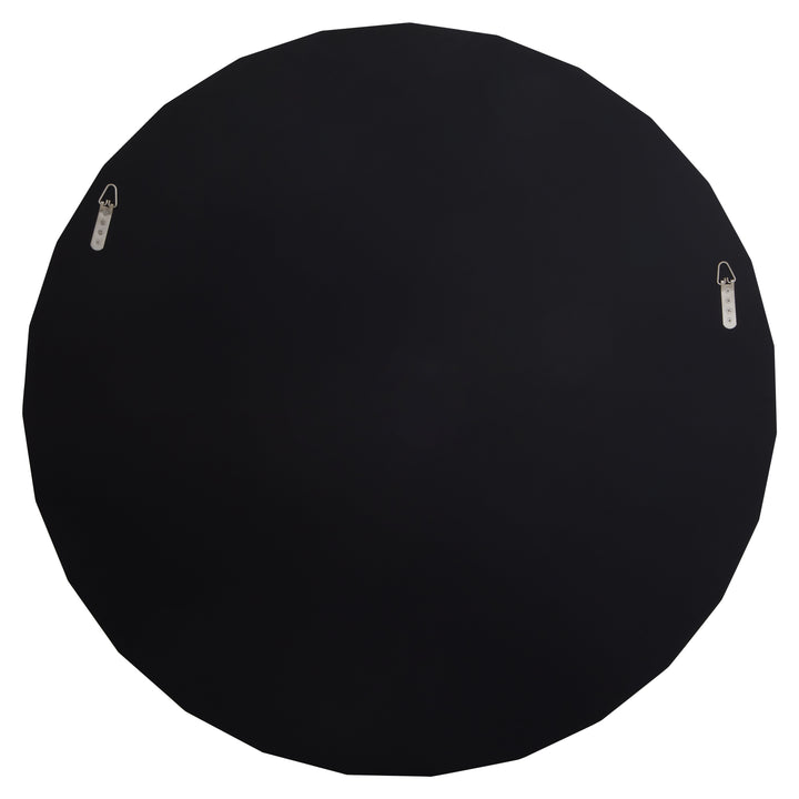 Jade Round Grey Wall Mirror