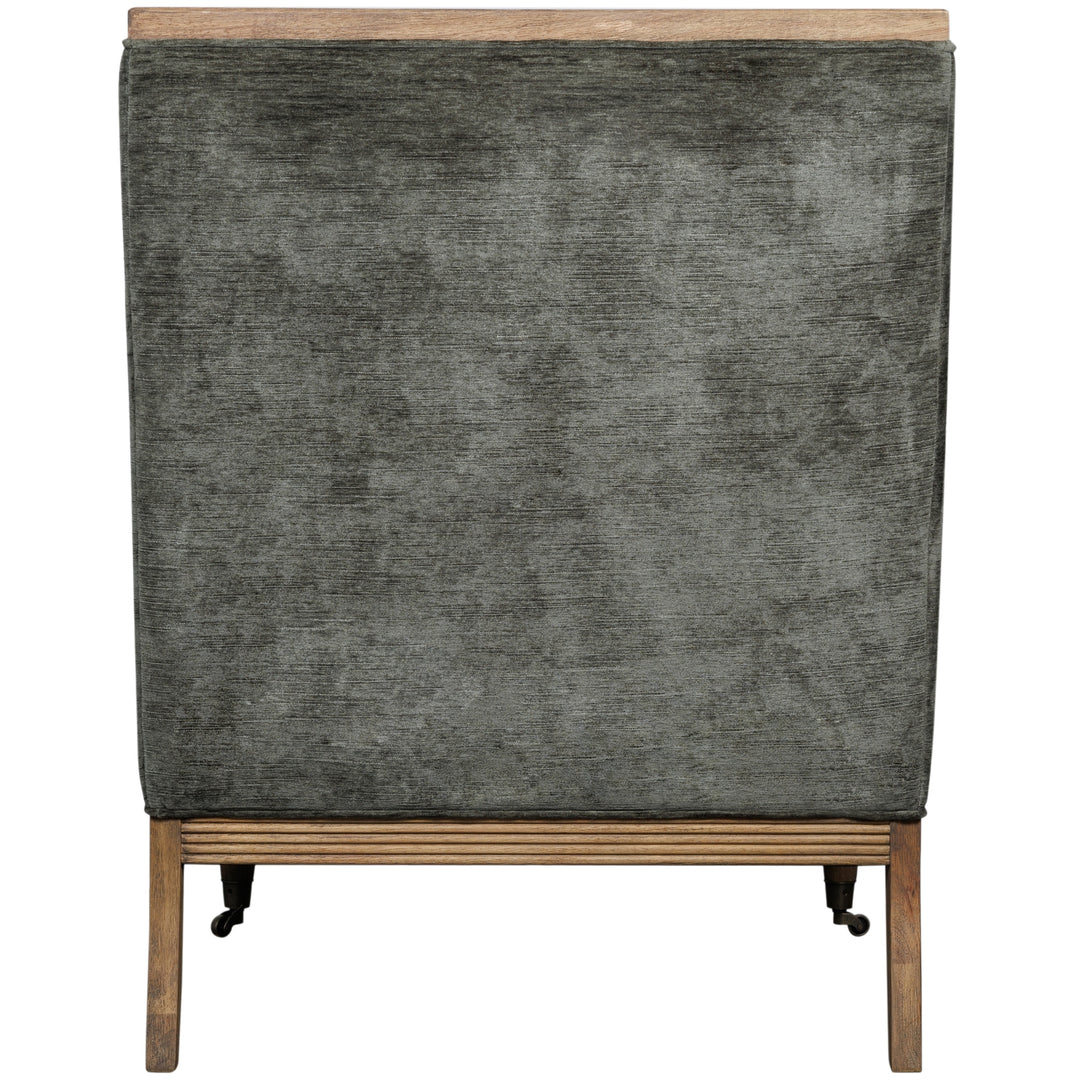 Albury Olive Armchair – Timeless Comfort in Rich Olive Upholstery