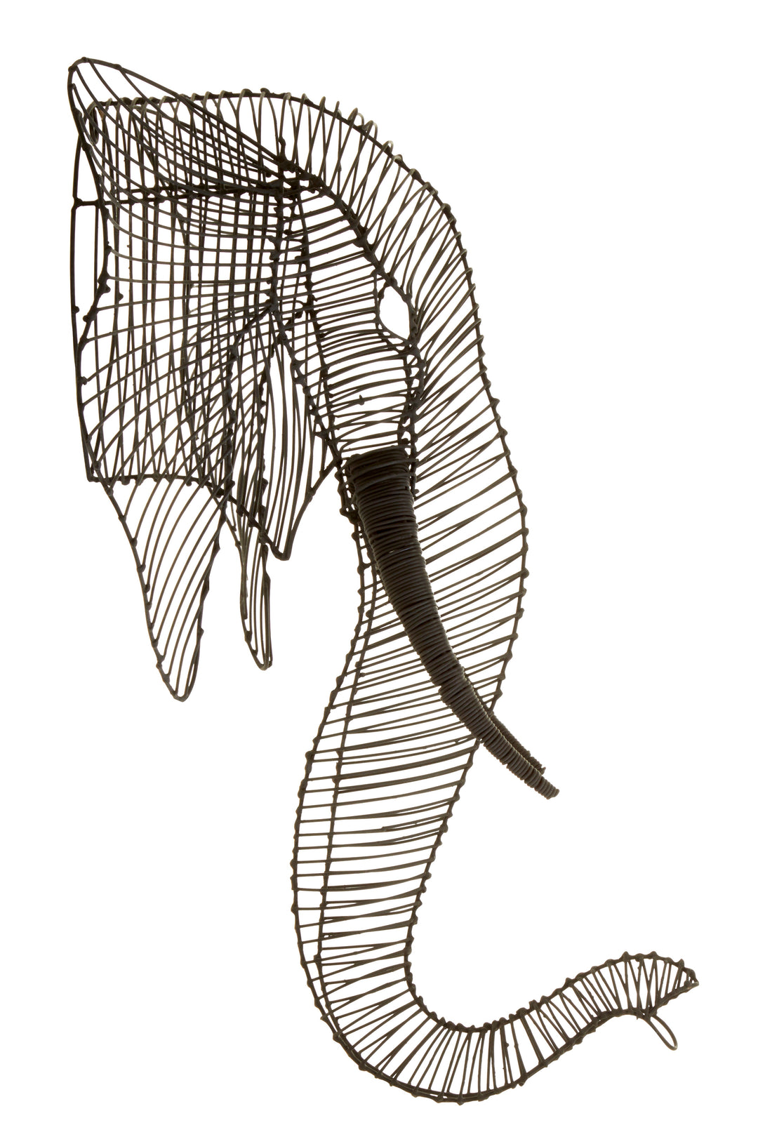 Zania Elephant Head Wall Sculpture