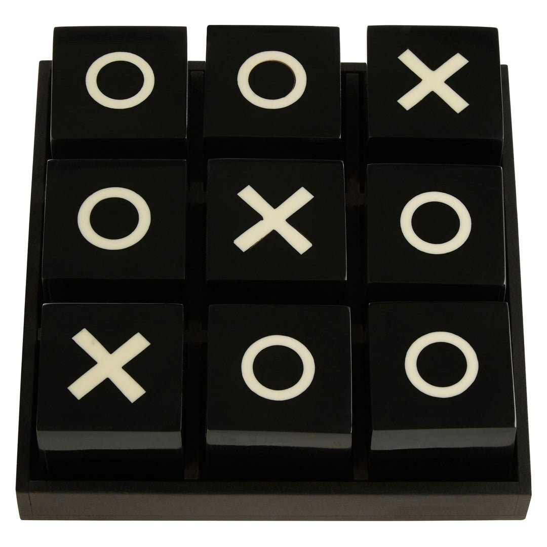 Churchill Large Black & White Noughts and Crosses