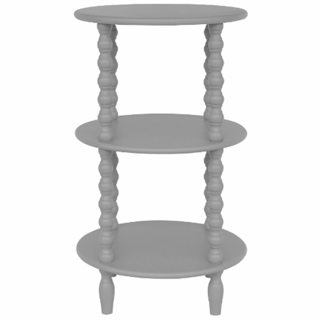 The Camden Collection Tall Round Side Table – Elegant Modern Accent