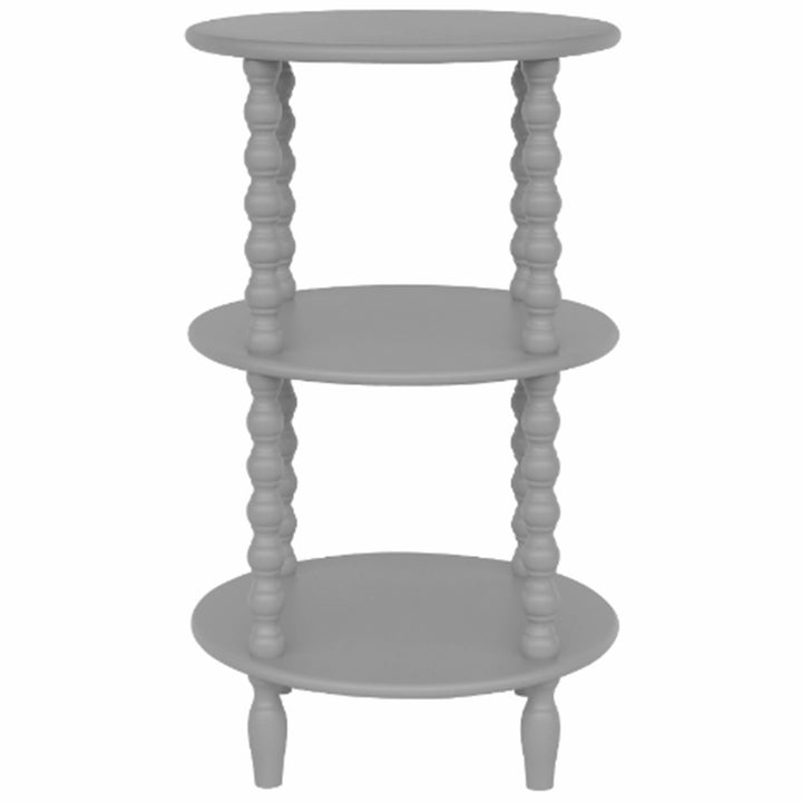 The Camden Collection Tall Round Side Table – Elegant Modern Accent