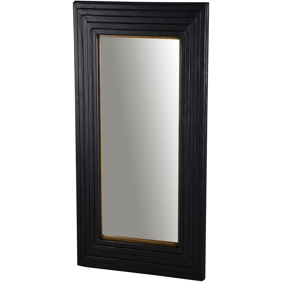Lennox Modern Black Framed Wall Mirror