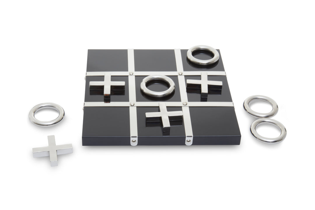 Flos Black & Silver Tic Tac Toe