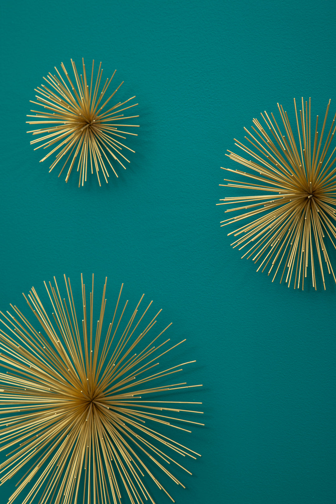 Mirano Wall Decor Set of 3 with Gold Finish