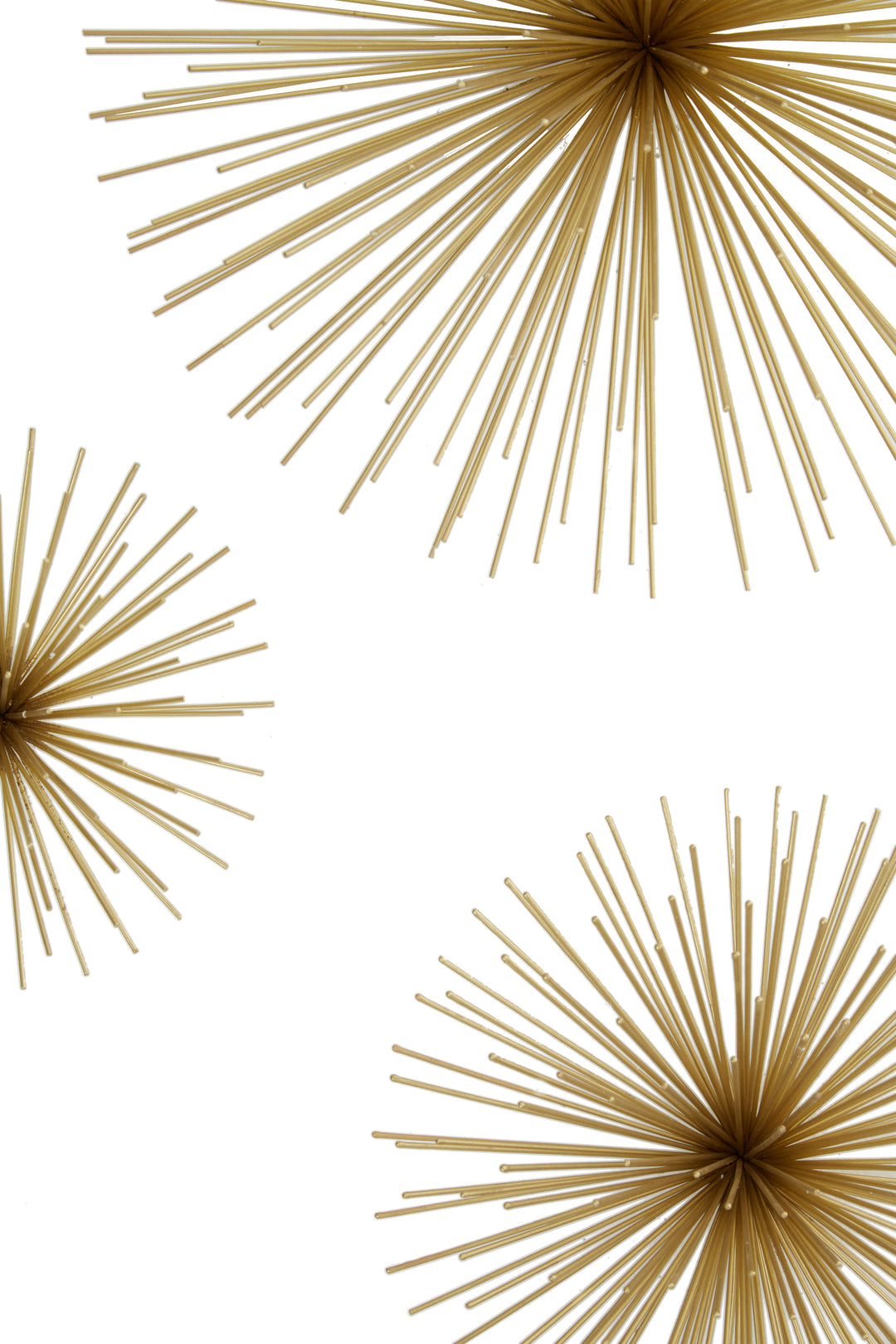 Mirano Wall Decor Set of 3 with Gold Finish