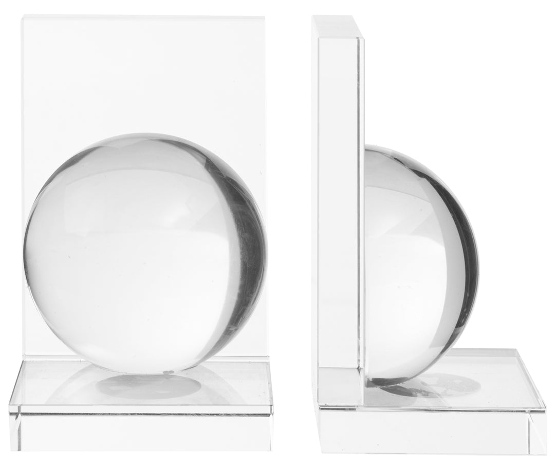 Carrie Bookends – Set of 2 with Crystal Bubble Design