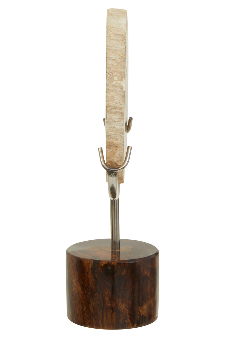 Relic Petrified Wood Accent Sculpture