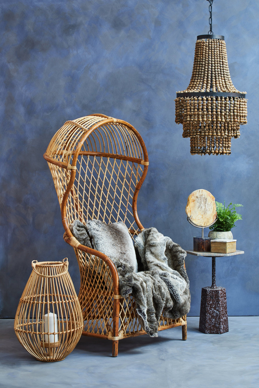 Relic Petrified Wood Accent Sculpture