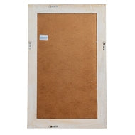 Medium Washed Wood Framed Wall Mirror