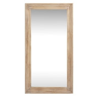 Washed Wood Classic Framed Wall Mirror