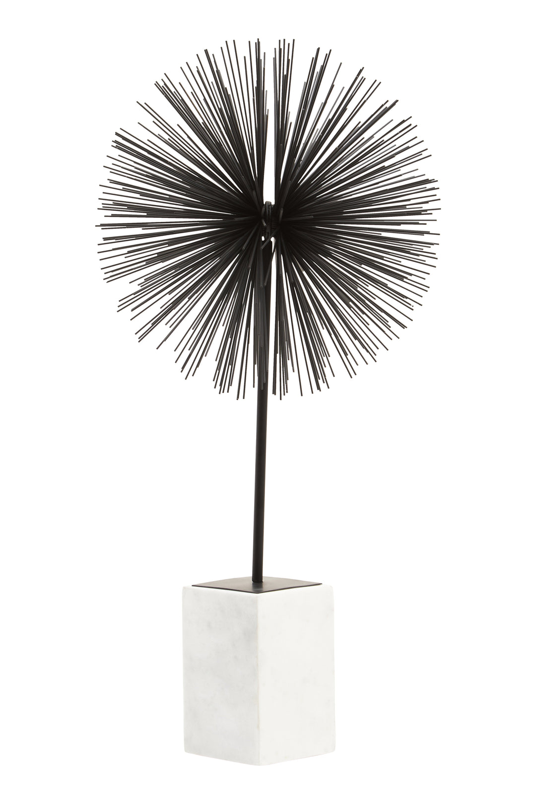 Mirano Black Starburst Modern Sculpture