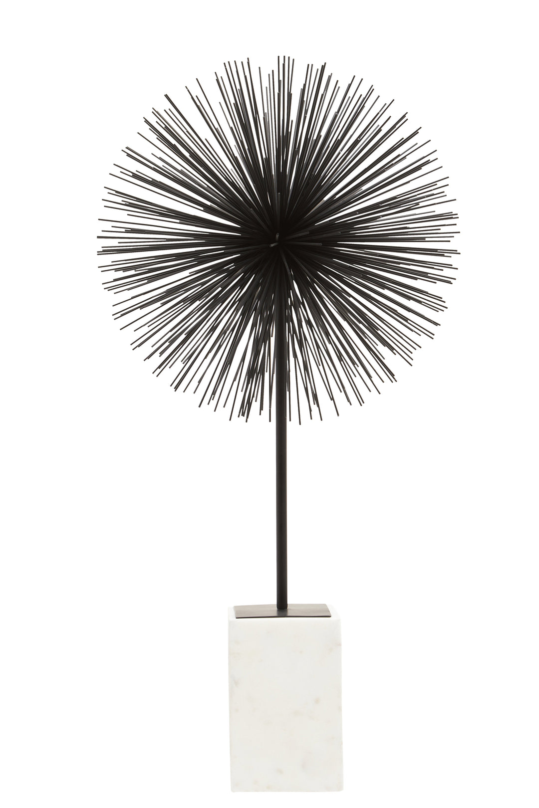 Mirano Black Starburst Modern Sculpture