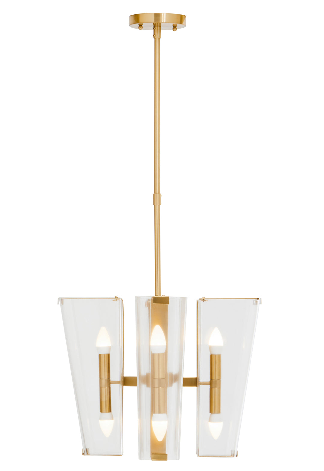 Celeste Antique Brass Pendant Light