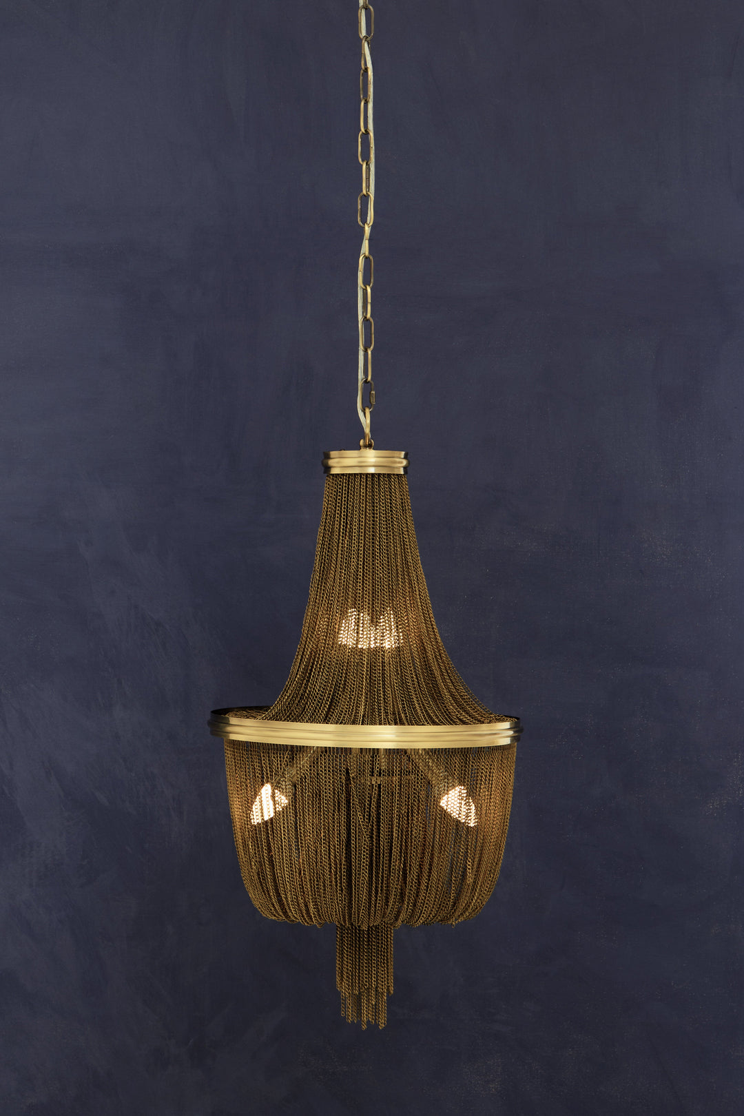 Chain Link Chandelier