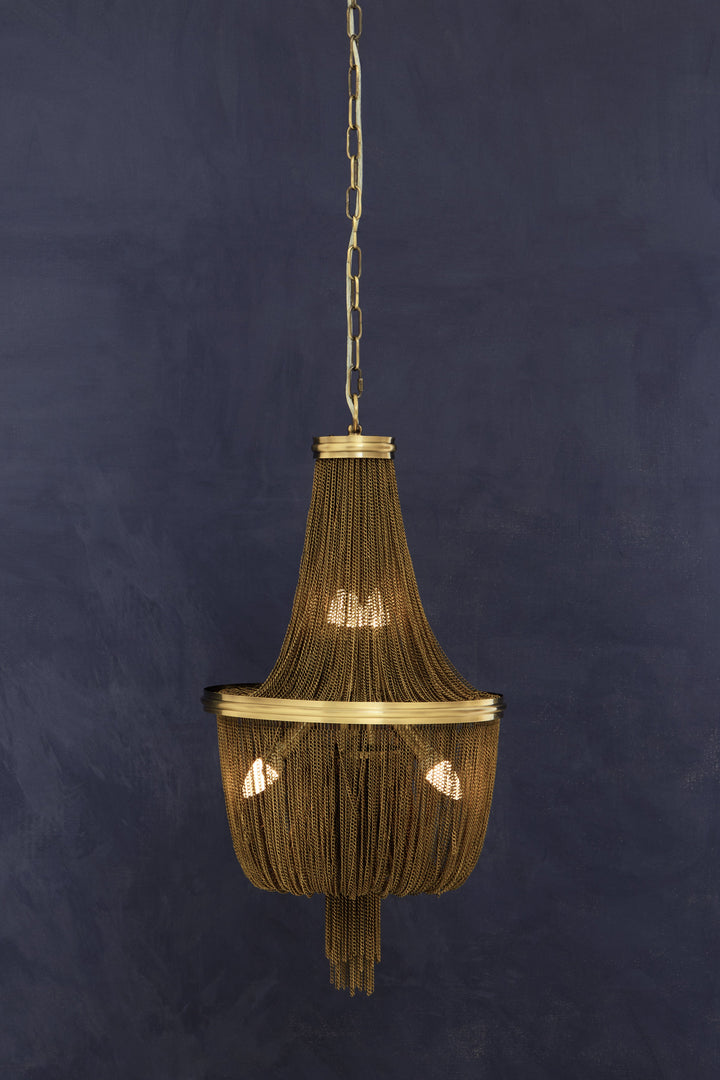 Chain Link Chandelier